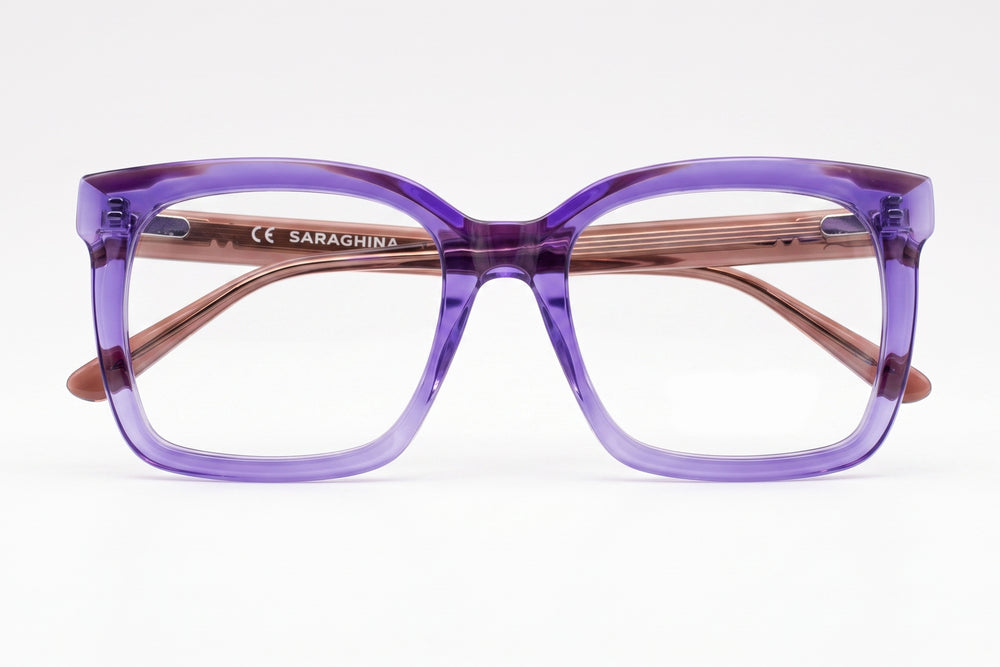 Iride Shiny Trasparent Purple, Brown