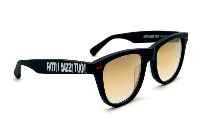 Fatti i c*zzi tuoi! occhiale vasco 2025 Nera Special_unisex